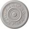 Ekena Millwork Marseille Ceiling Medallion (Fits Canopies up to 4 1/4"), 16 1/8"OD x 5/8"P, Ultra Pure White CM16MAUWF - alternate 1